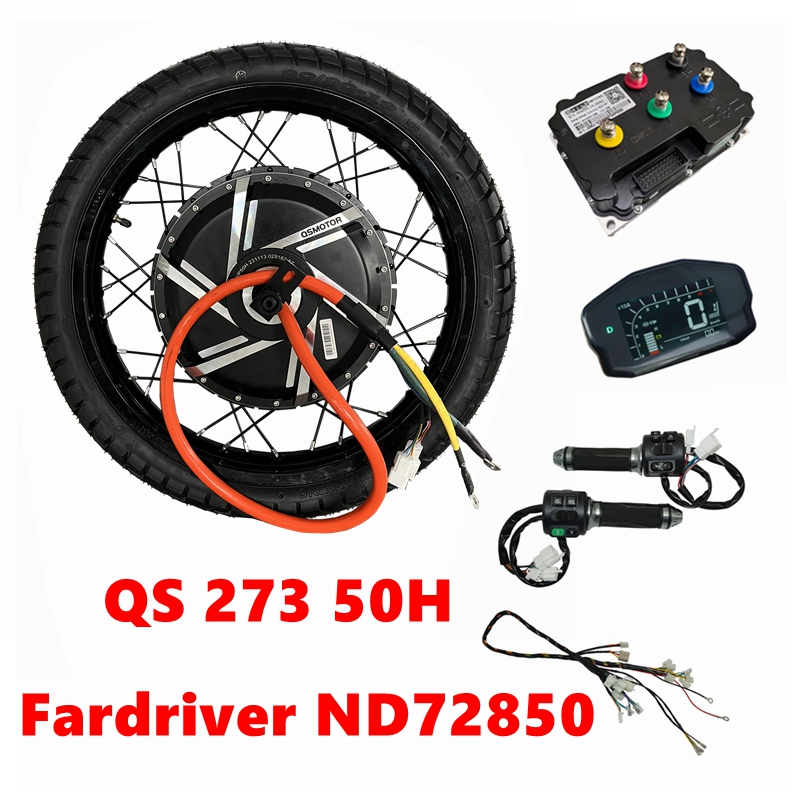 72V 5000W Hub Motor Kit - NBpower/QS273 50H 72v 12000W zestaw Ebike