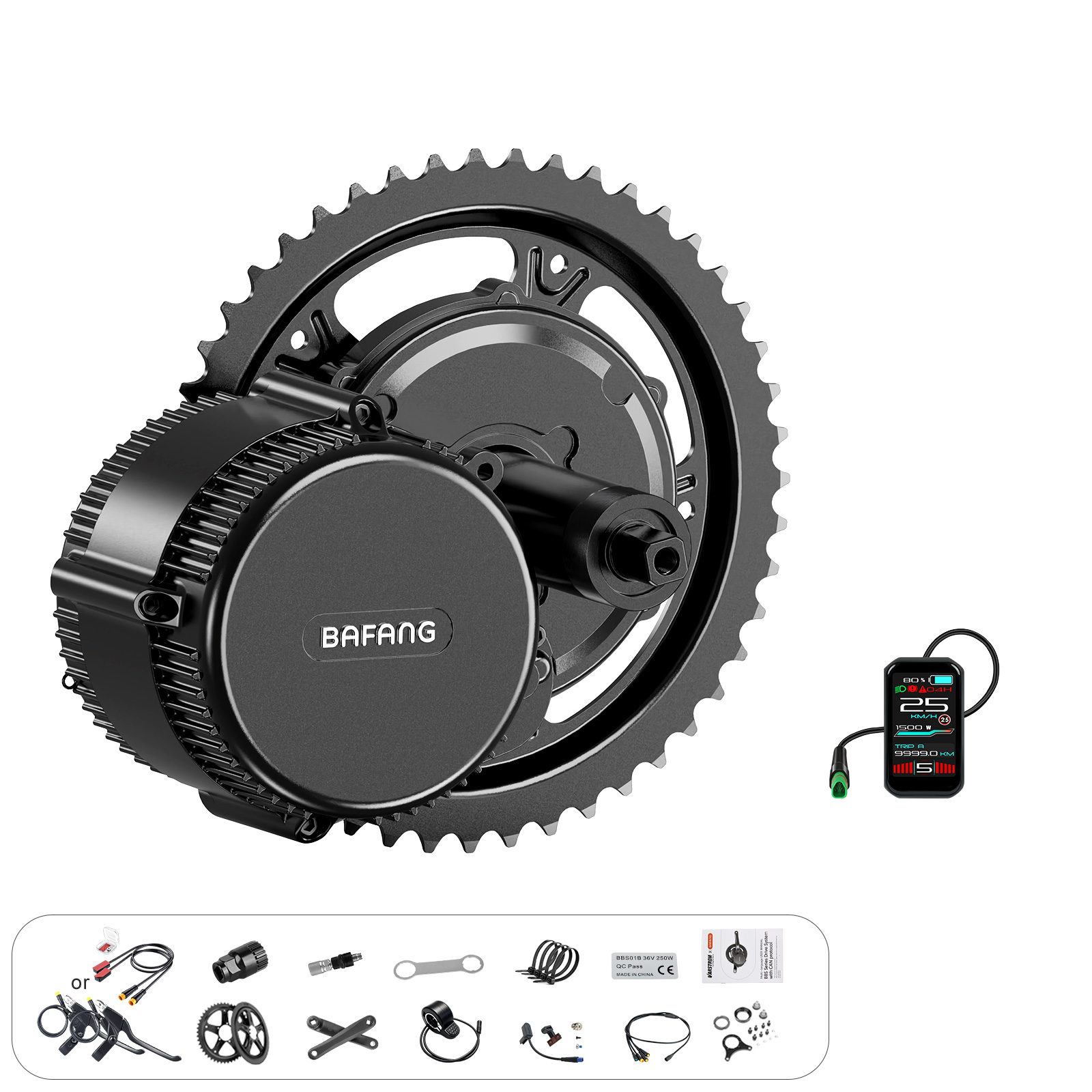 Zestaw silnika centralnego Baf – Bafang Bbs02B 48V 750W Mid Drive Kit recenzja i cena
